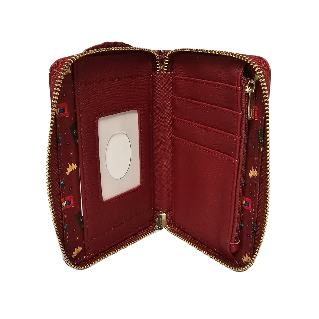 Loungefly Disney Snow White Evil Queen Throne Zip Around Wallet DEFECTIVE #261