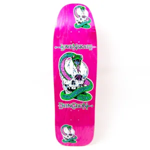 Lovenskate X Dungeon Skateboard Deck - 9.5" (Various Stains)