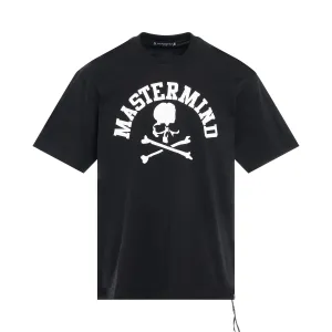 M Logo Skull T-Shirt in Black