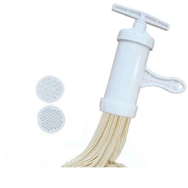 Manual Noodle Pasta Maker Machine With 5 Pressing Molds Making Spaghetti Kitchen Cooking Tools