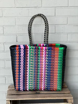 Maria Victoria Tamayo Collection Red Navy Green Womens Tote