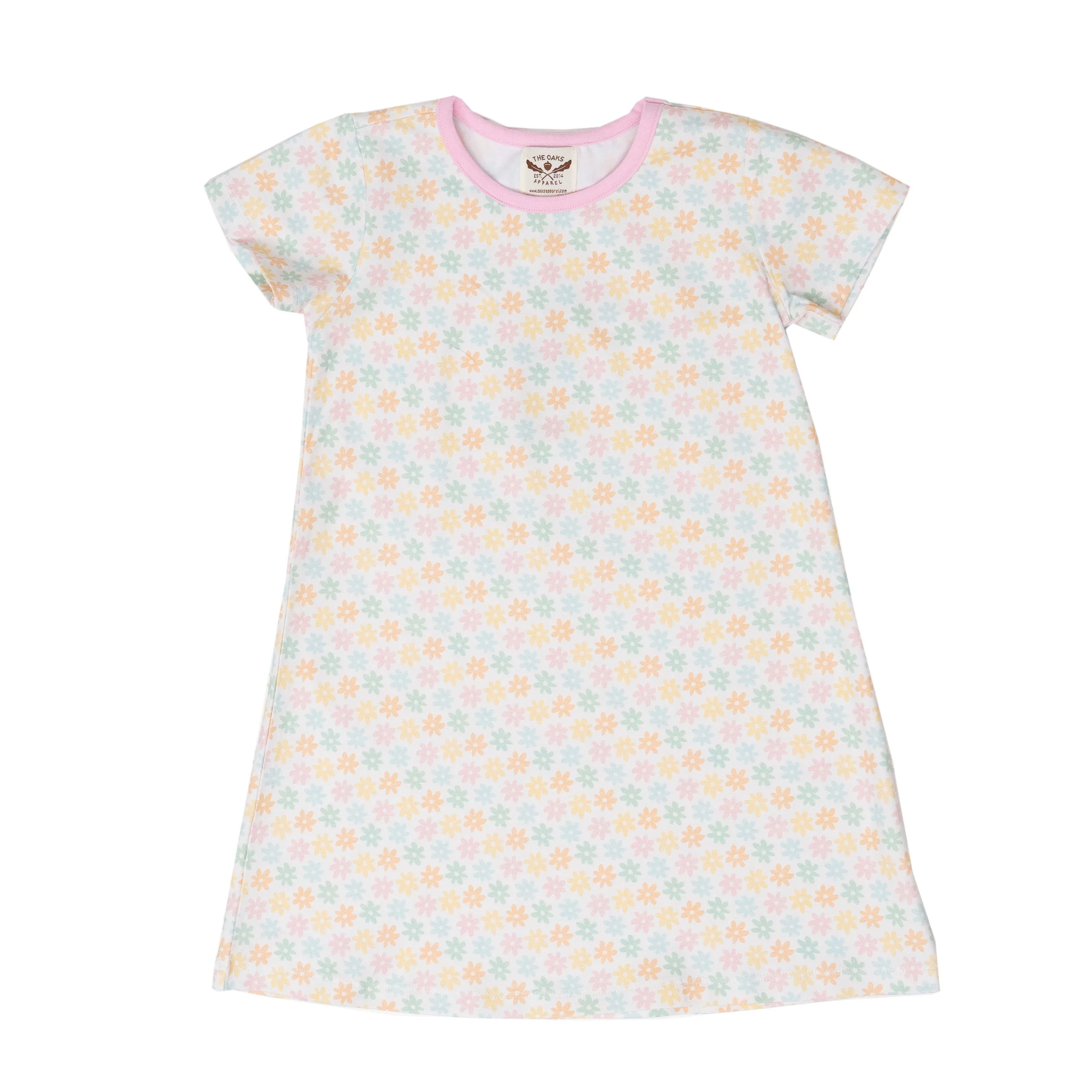 Mary Chase Pastel Daisy Dress