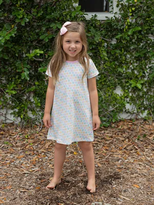 Mary Chase Pastel Daisy Dress