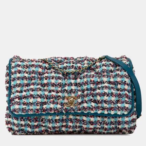 Maxi Tweed Chesterfield Single Flap