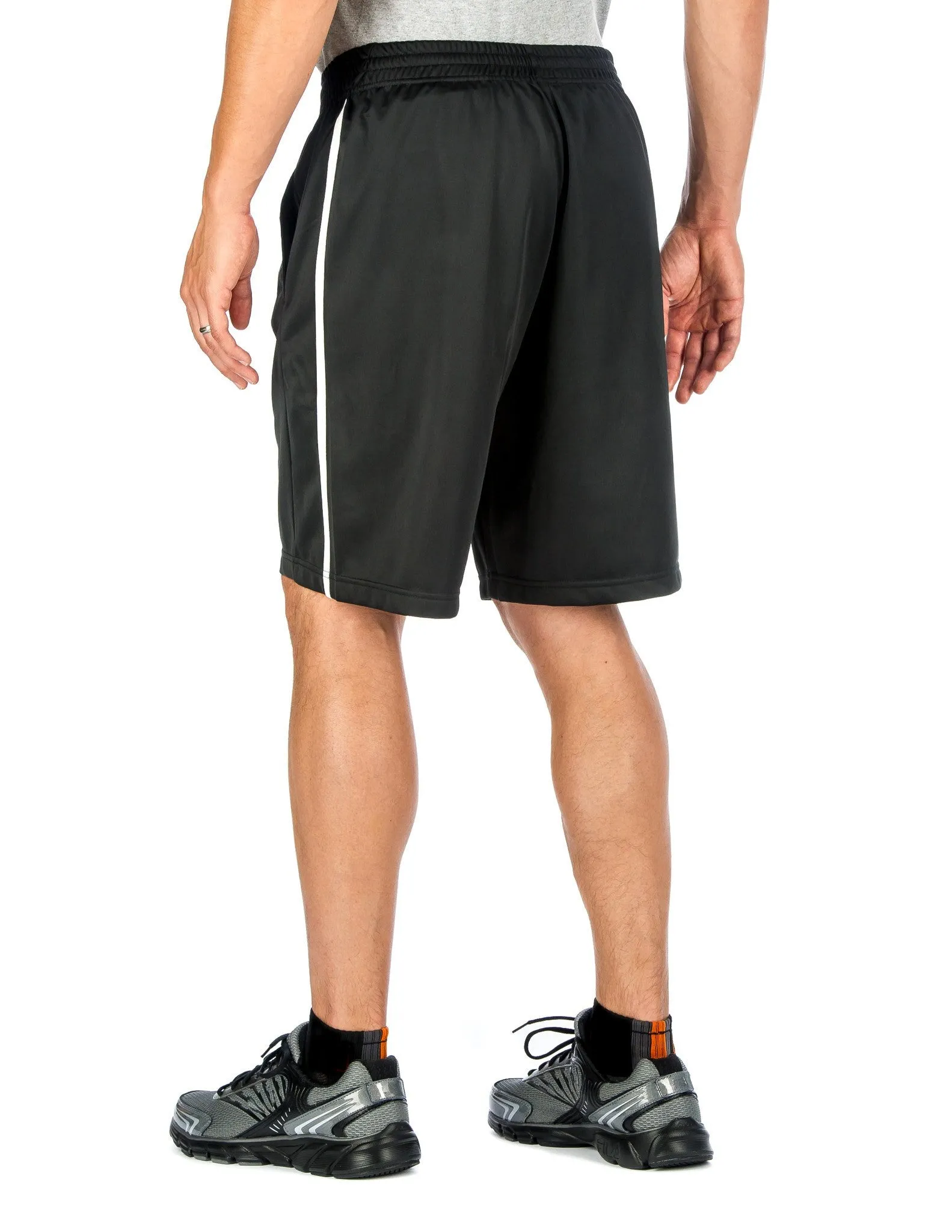 Men's Active Shorts - Black/Gray