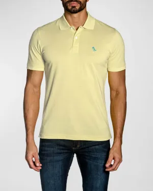 Men's cotton polo shirt Pima Jared Lang