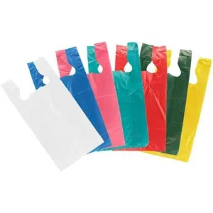 Midi Plastic Carrier Bags 20L VTC 25microns Recycle 250pack