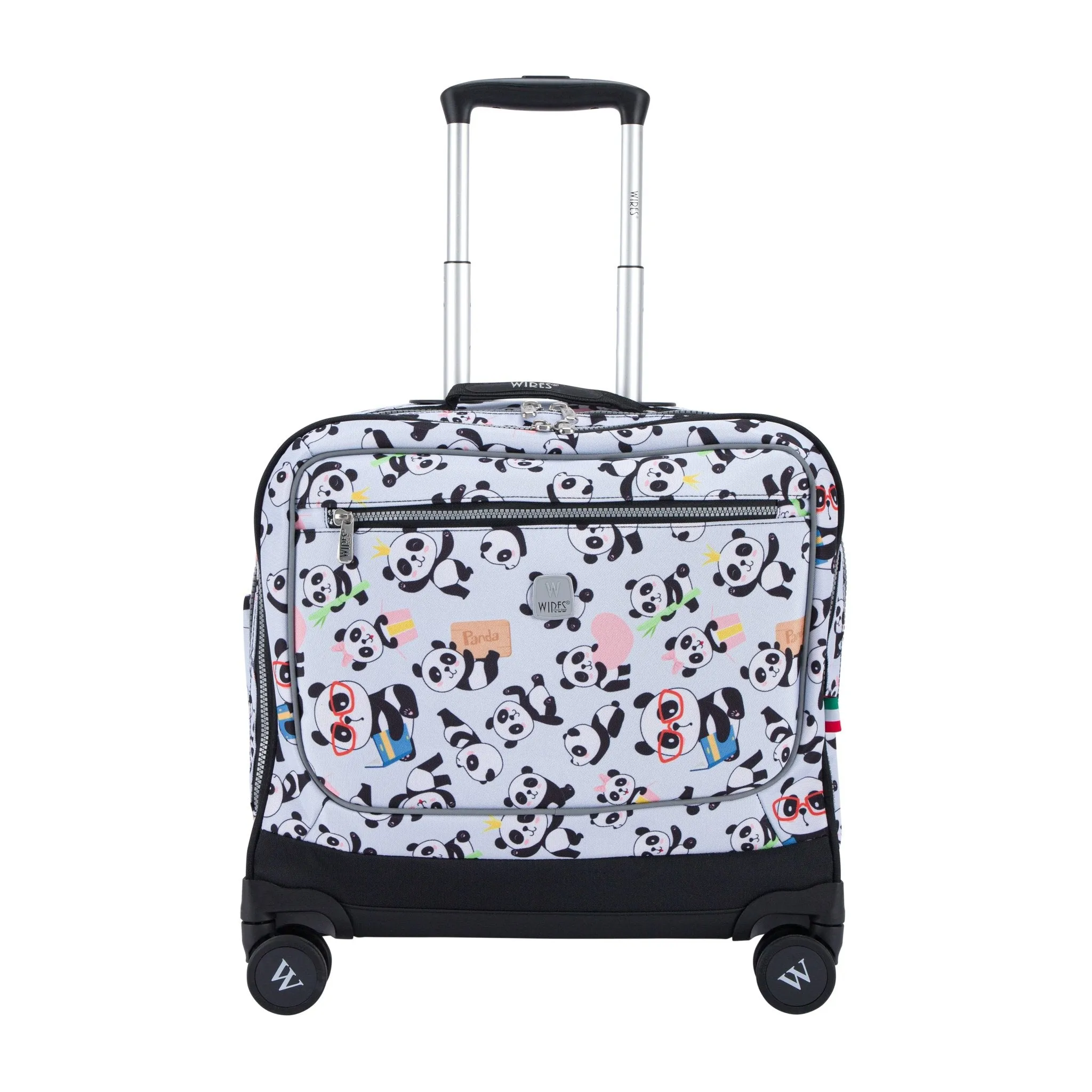 Mist Panda School Bag Trolley Set of 4(Lunch Bag & Pencil Case) Lunch Box