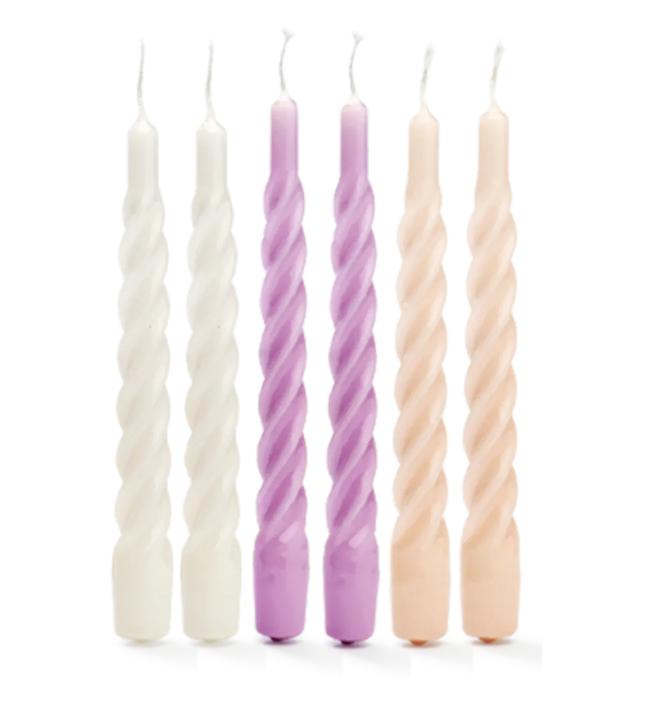 Mixed Twisted Candle Box Pastel