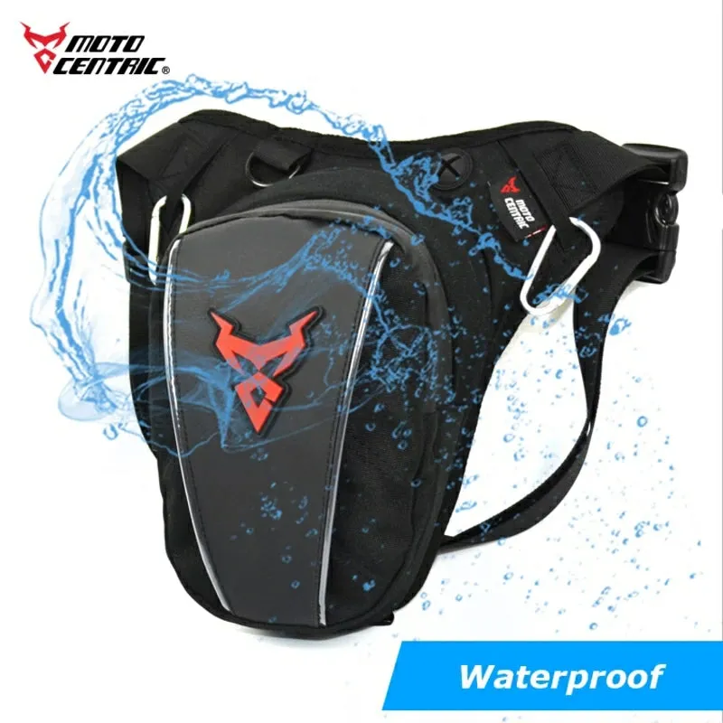 Moto Centric Motorcycle Leg Bag Thigh Waist Pack Hip Pouch 0105