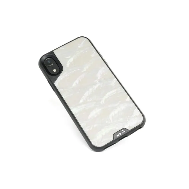 Mous Limitless 2.0 Case Sea Shell compatible with iPhone X screen protector included