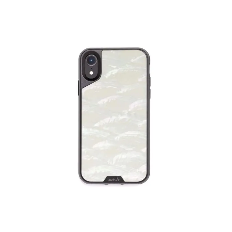 Mous Limitless 2.0 Case Sea Shell compatible with iPhone X screen protector included