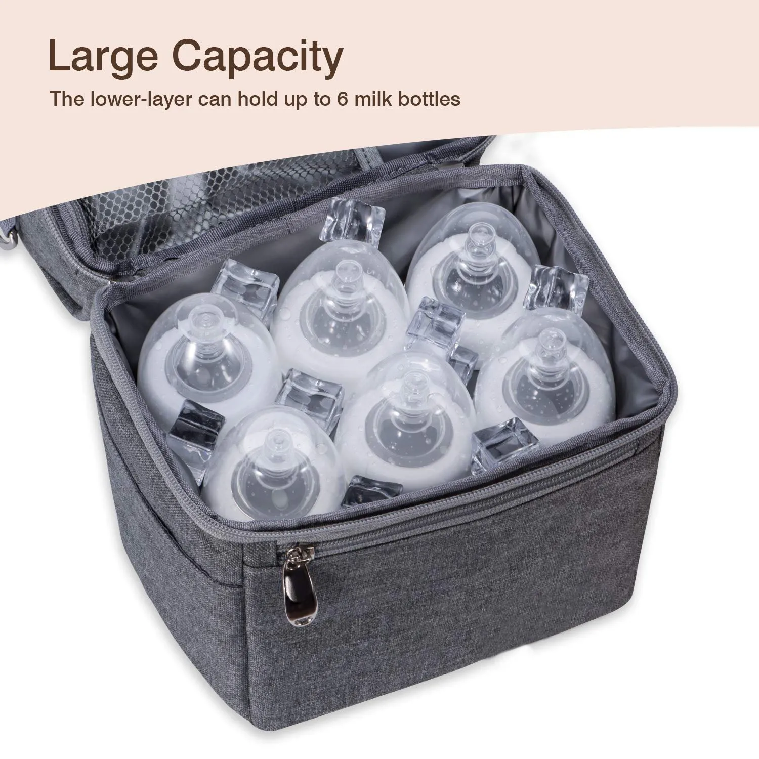 Multi-Function Breastmilk Cooler Bag