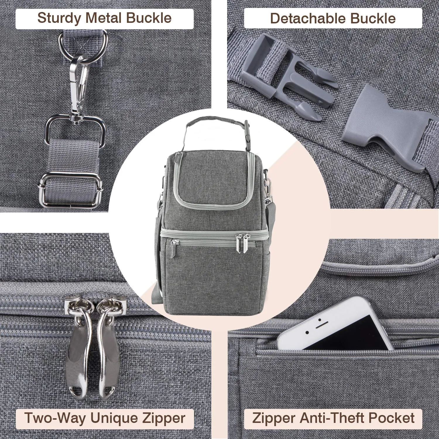 Multi-Function Breastmilk Cooler Bag