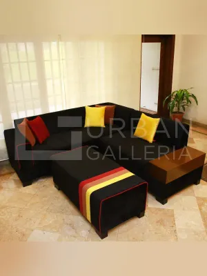 Murky Sectional Sofa With Centre Table
