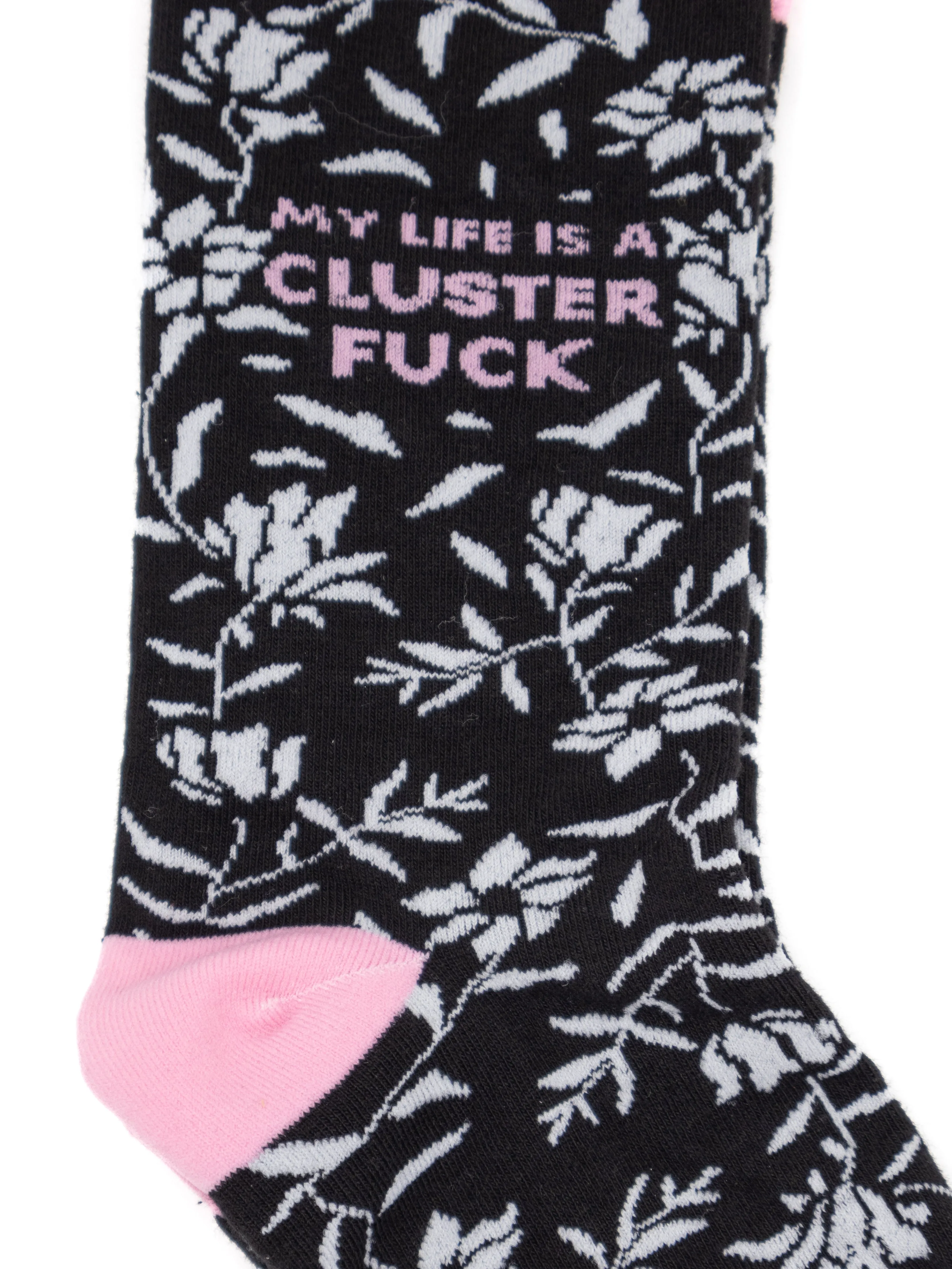 My Life is a Clusterfuck Women's Crew Sock