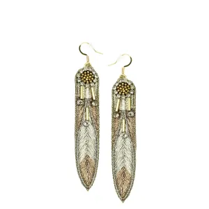 Nahua Apsa Earrings - Gold