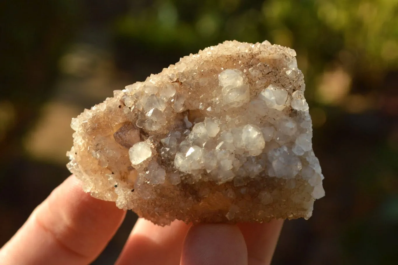 Natural Rare Hollow "Snow" Quartz Specimens (Some With Dog Tooth Calcite Crystals) x 24 From Albert's Mountain, Lesotho