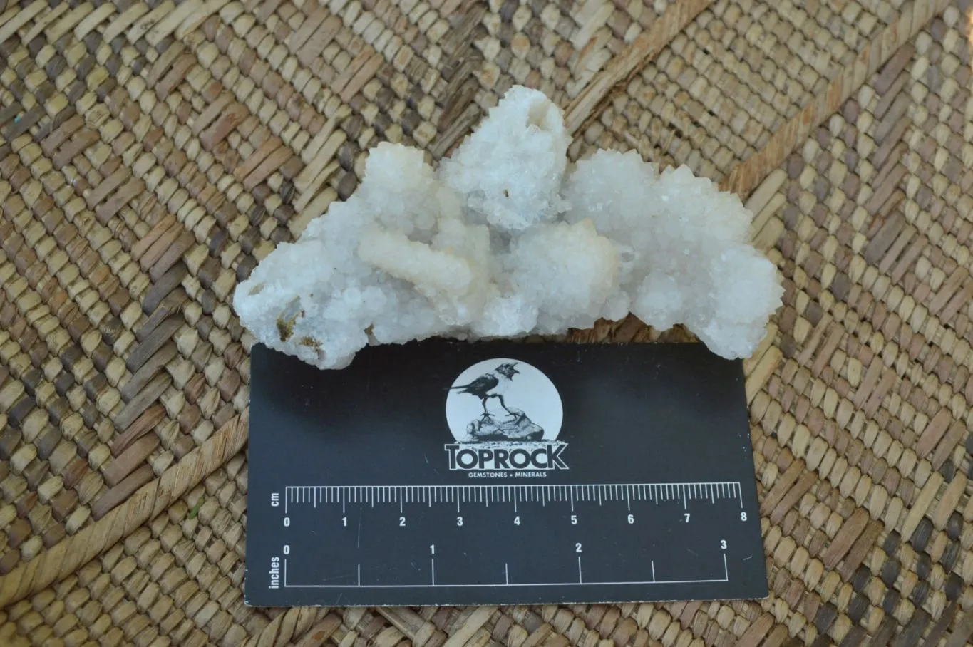 Natural Rare Hollow "Snow" Quartz Specimens (Some With Dog Tooth Calcite Crystals) x 24 From Albert's Mountain, Lesotho