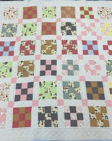Nine Patch Quilt-9/23