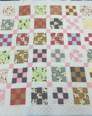 Nine Patch Quilt-9/23