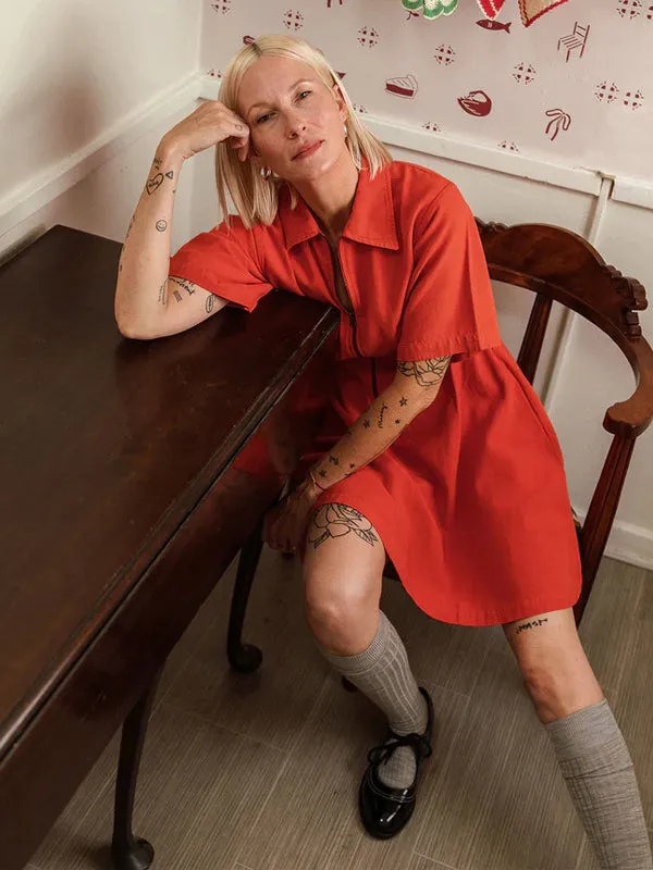 Noble Adult Utility Dress: Paprika