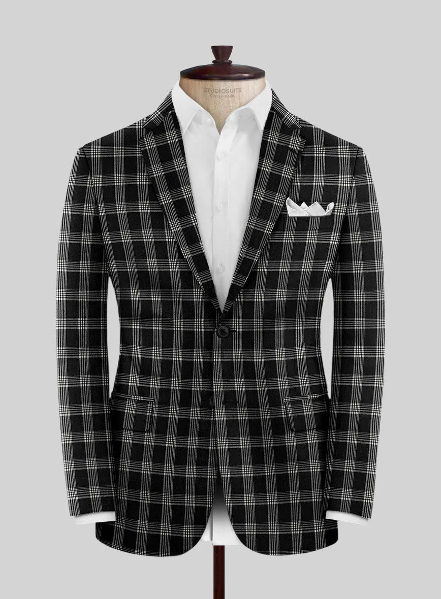 Noble Amalia Black Wool Suit