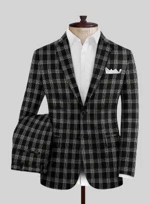 Noble Amalia Black Wool Suit