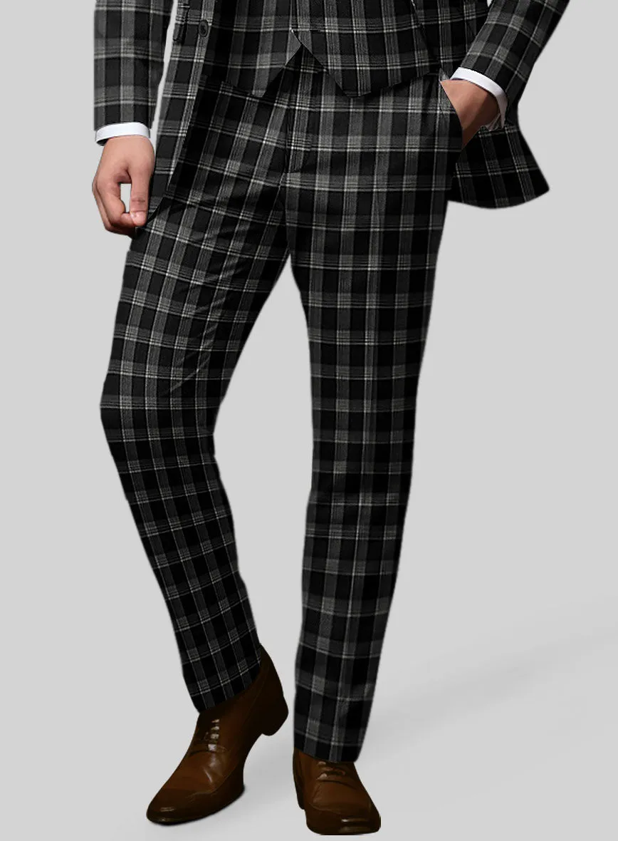 Noble Amalia Black Wool Suit