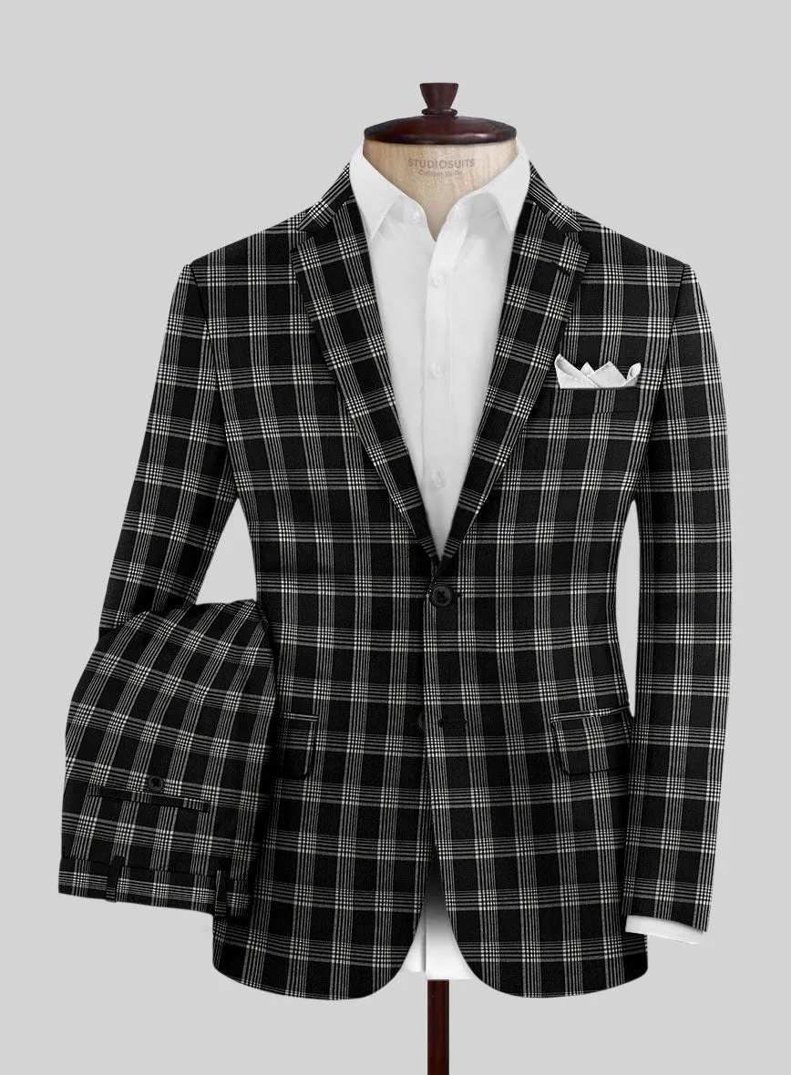 Noble Amalia Black Wool Suit