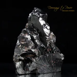 Noble Shungite Crystal Altar Stone 'Mystical' 2 billion years old