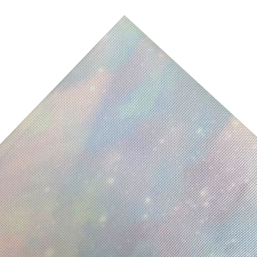 Northern Lites Printed Cross Stitch Aida Fabric