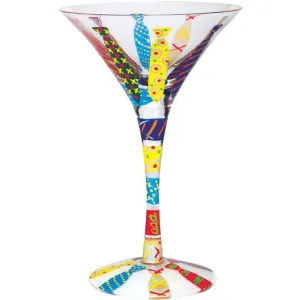 Not Another Necktie Martini Glass by Lolita®