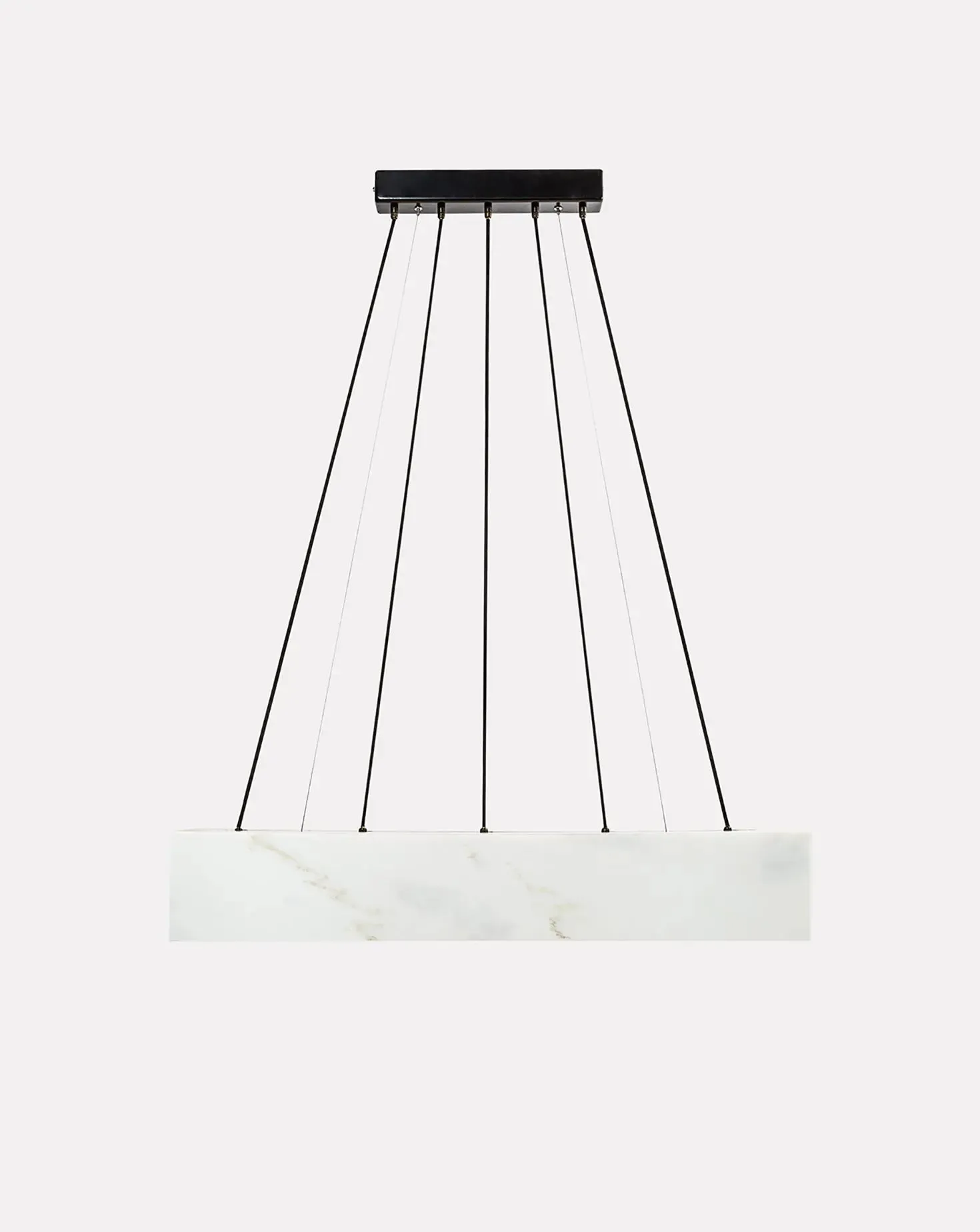 On White Marble Pendant