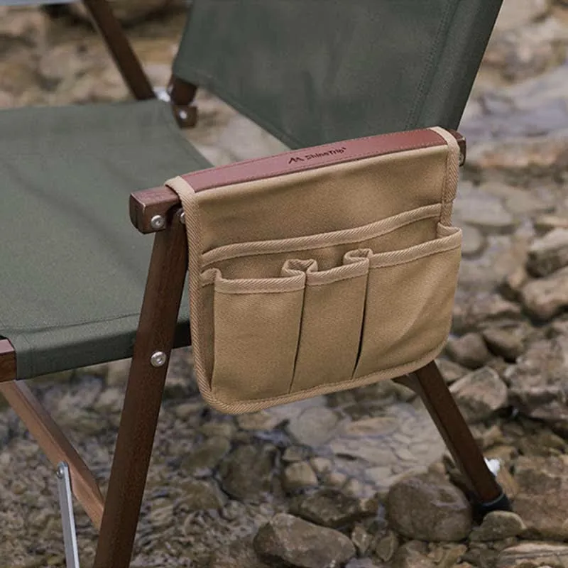 Outdoor Camping Chair Armrest Hanging Side Bag Multifunctional Storage Bag