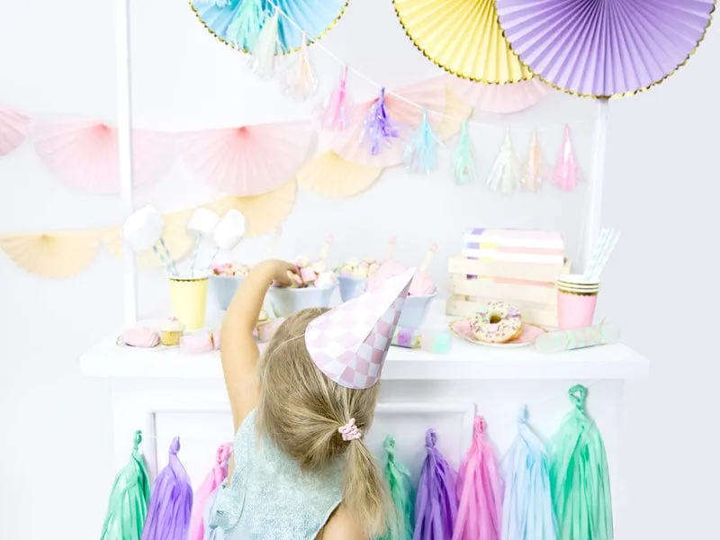 Pastel Mermaid Tassel Garland