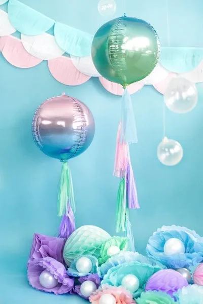 Pastel Mermaid Tassel Garland