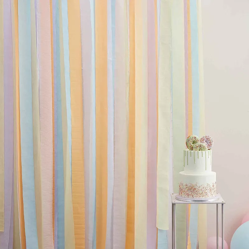 Pastel - Mix It Up Large Streamer Backdrop Pastel