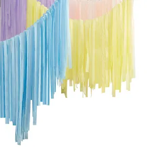 Pastel - Mix It Up Streamer Ceiling Kit Pastel Streamer