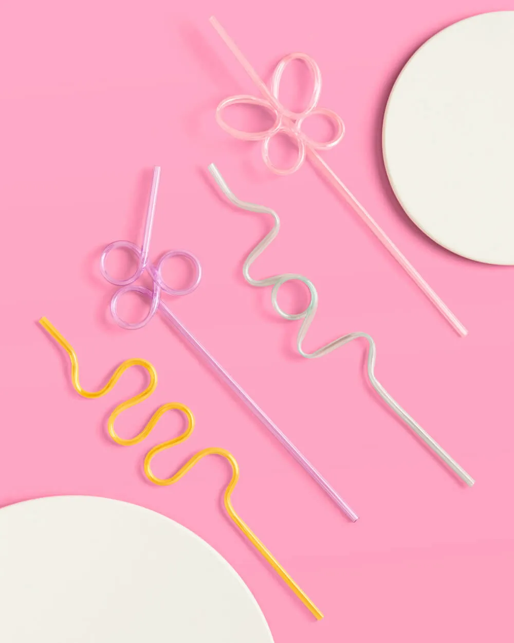 Pastel Party Starter Pack - Plates, Napkins   Straws