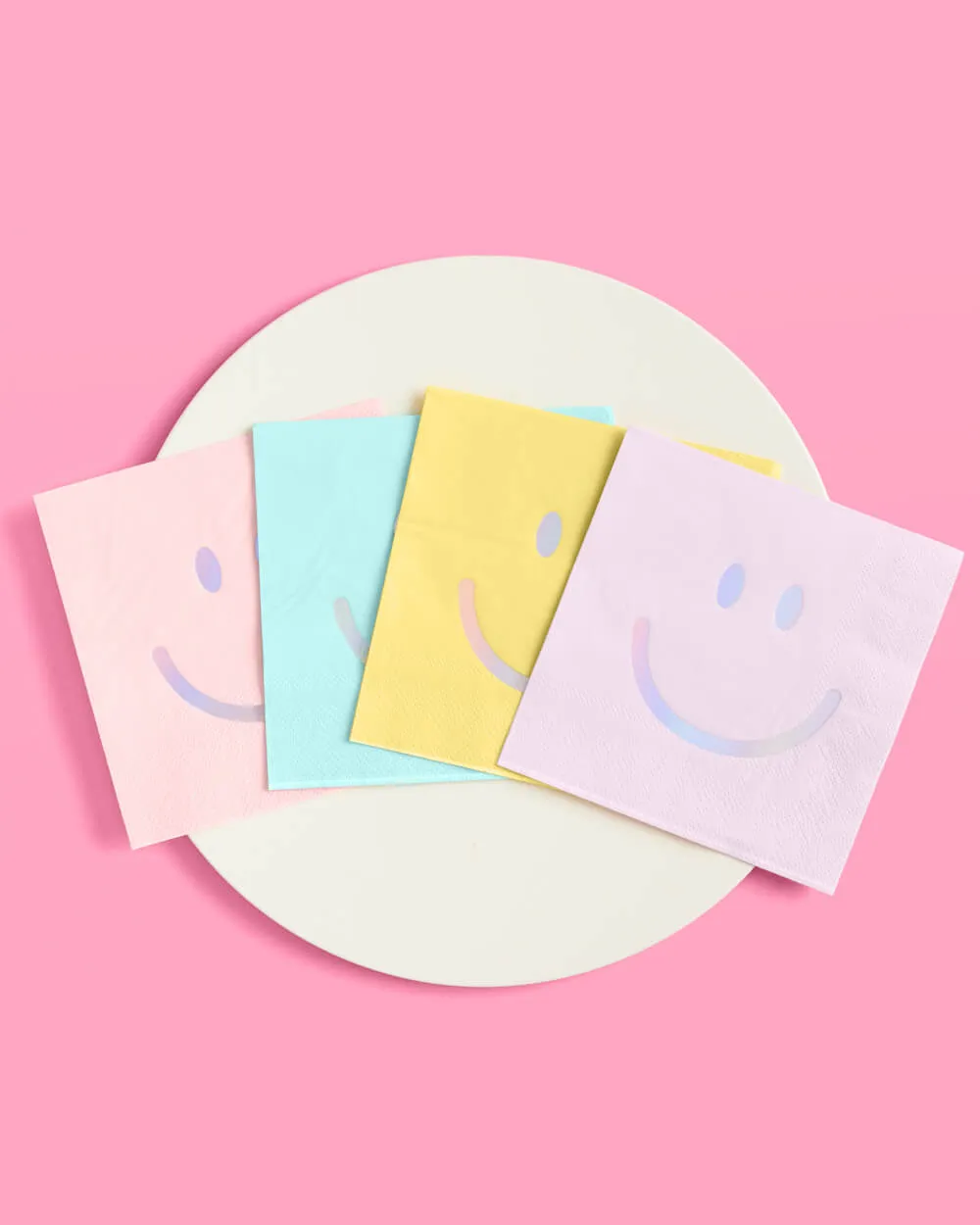 Pastel Party Starter Pack - Plates, Napkins   Straws