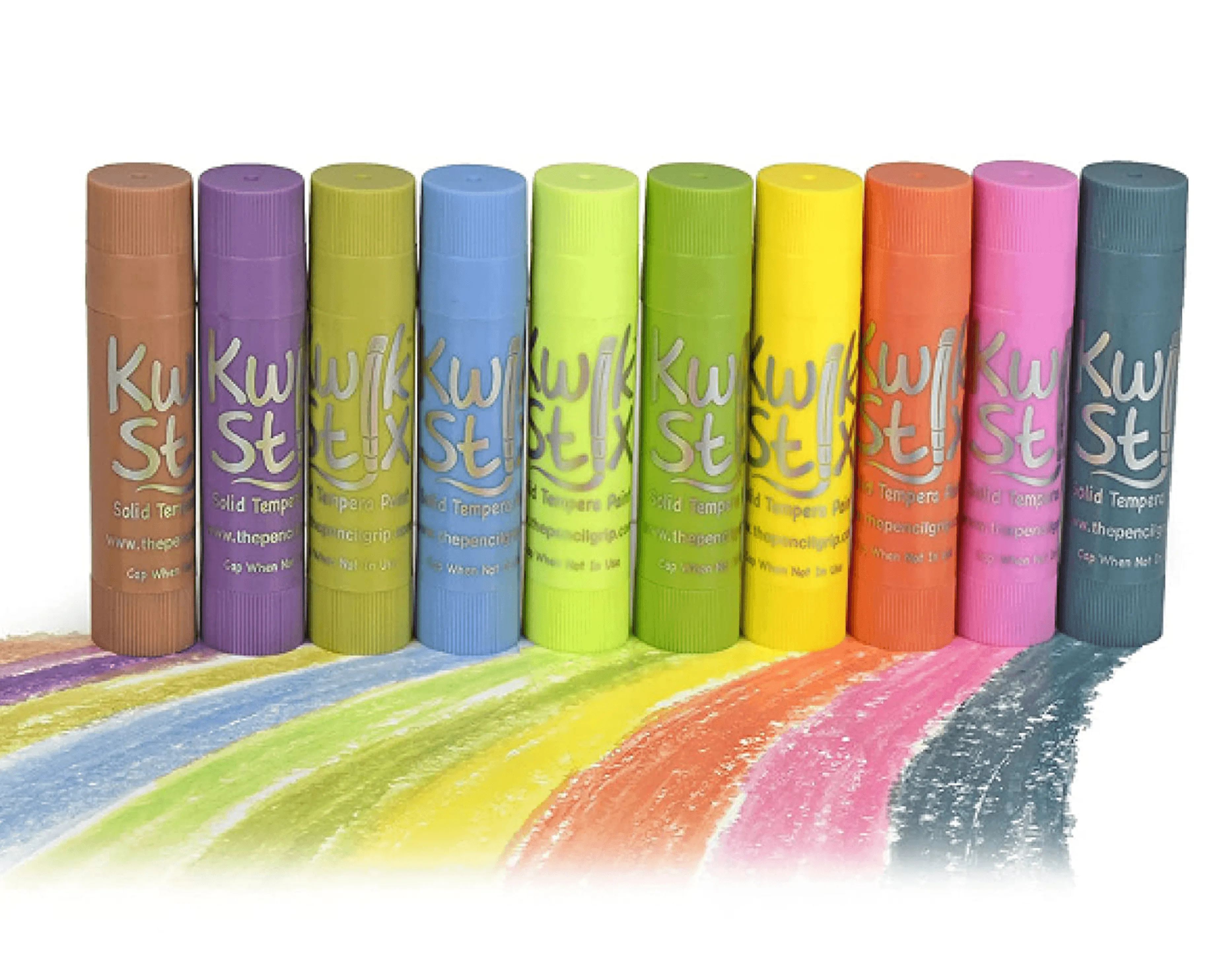 Pastel Tempera Paint Sticks - Set of 10