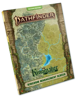 Pathfinder 2nd Edition AP Kingmaker Kingdom Management Screen