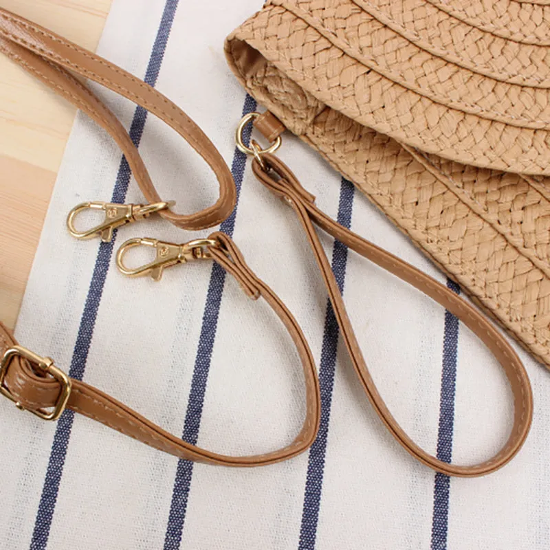 Paziye Boho Straw Rattan Square Clutch Wallet Crossbody