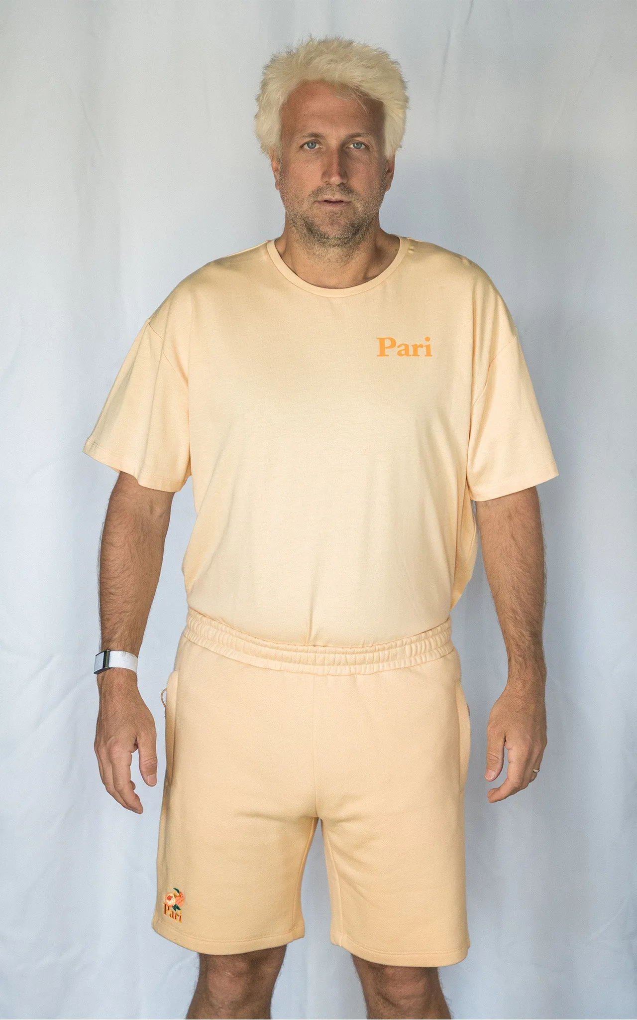 PEACH PASTEL CLUB SHORTS
