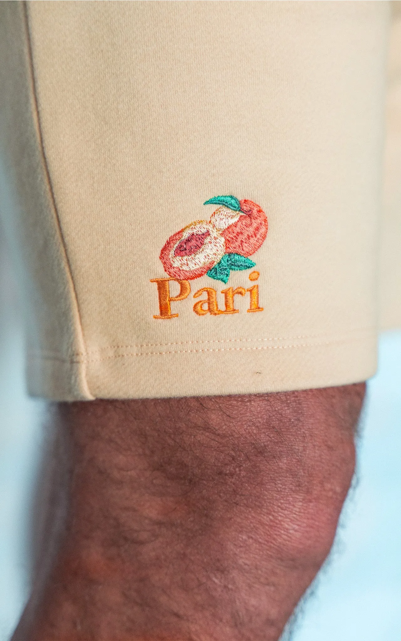 PEACH PASTEL CLUB SHORTS