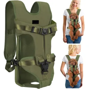 Pet Carrier Backpack for Dogs and Cats | Thickened Sponge Pet Front Carrier | Portable Puppy Transportation Dog Bag | Alo Trendy