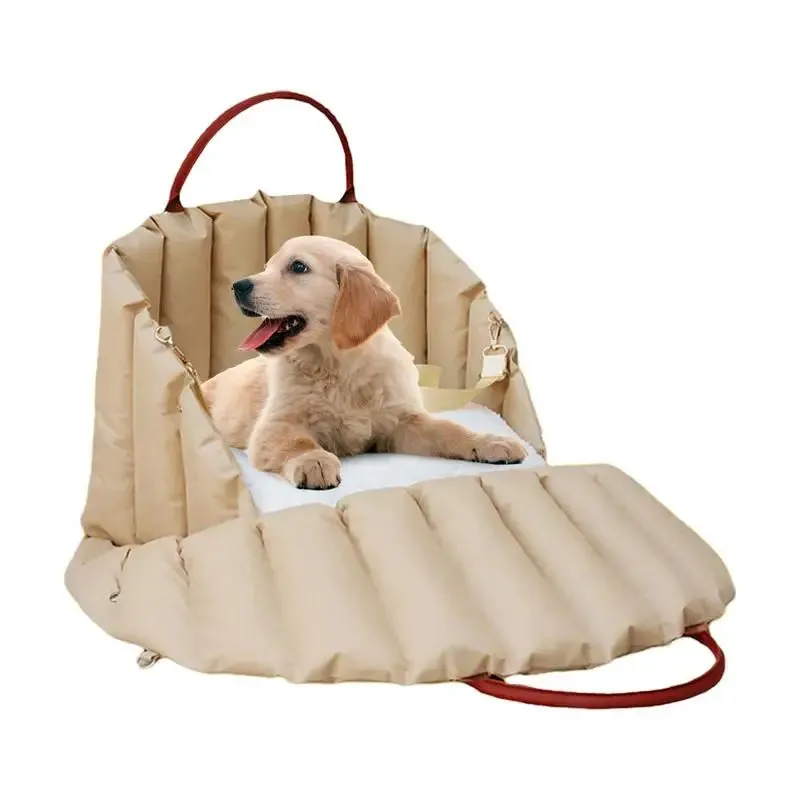 Pet Dog Car Seat Bed | Nonslip Portable Cat Travel Carrier Bag | Puppy Kitten Booster Seat | Car Seat Protector | Outdoor Pet Supplies