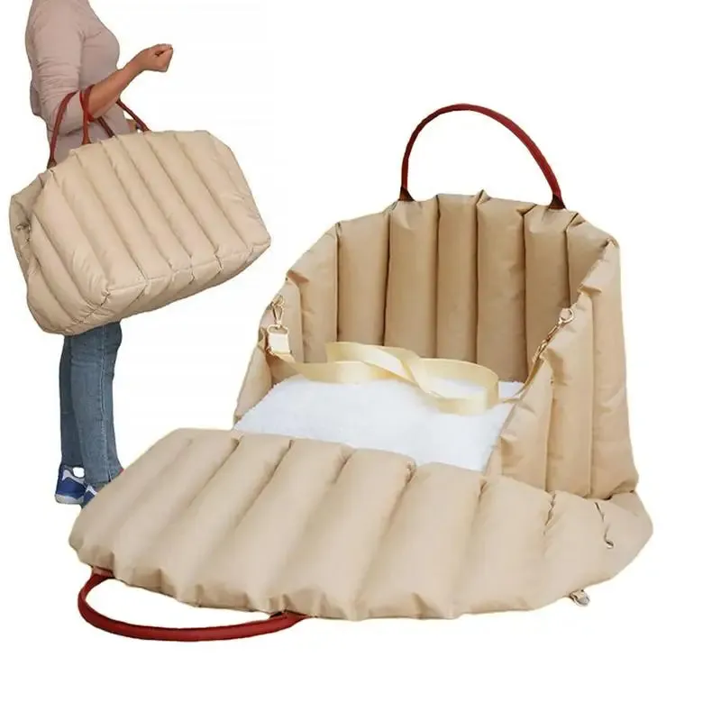 Pet Dog Car Seat Bed | Nonslip Portable Cat Travel Carrier Bag | Puppy Kitten Booster Seat | Car Seat Protector | Outdoor Pet Supplies