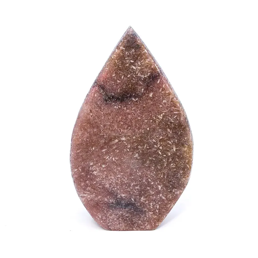 Pink Amethyst Flame / Teardrop